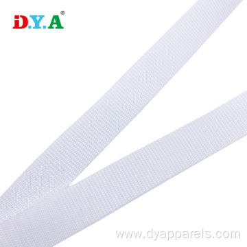 Wholesale 25mm Off White Multi Color PP Webbing